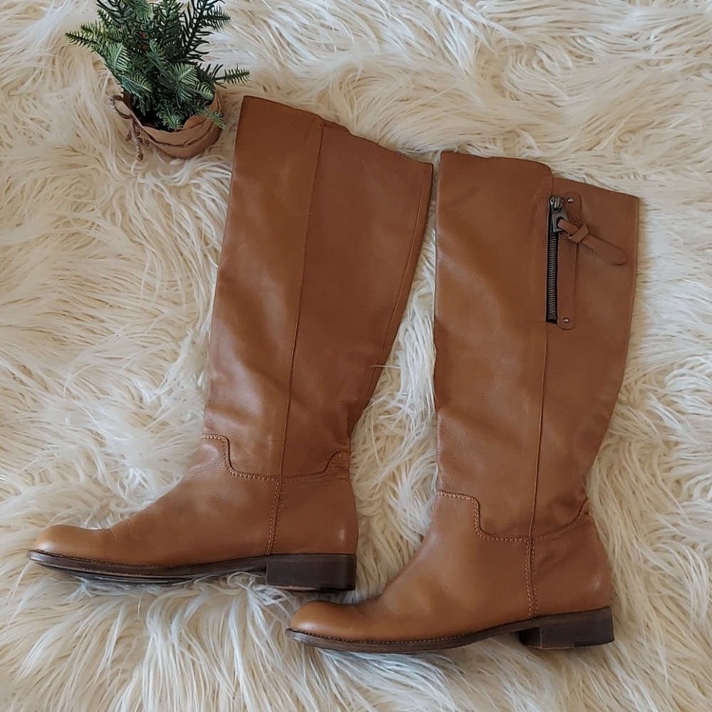 Barbara Bui Leather Riding Knee Boots sz. 39